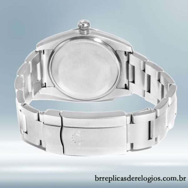 Rolex Air-king masculino 36mm 114200BLAO Automático mostrador azul - Image 4