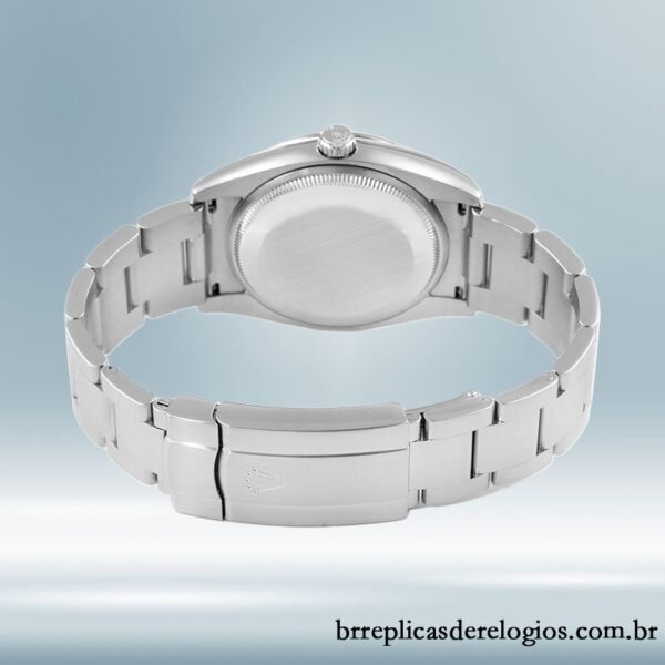 Rolex Air-king masculino 36mm 114234SSO Tom prata - Image 4