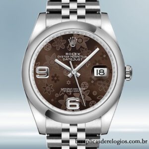 Rolex Datejust 36mm 116200BFAJ masculino Tom prata