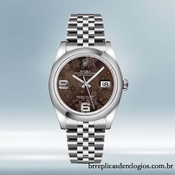 Rolex Datejust 36mm 116200BFAJ masculino Tom prata - Image 2