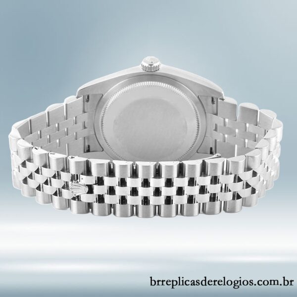 Rolex Datejust 36mm 116200BFAJ masculino Tom prata - Image 4