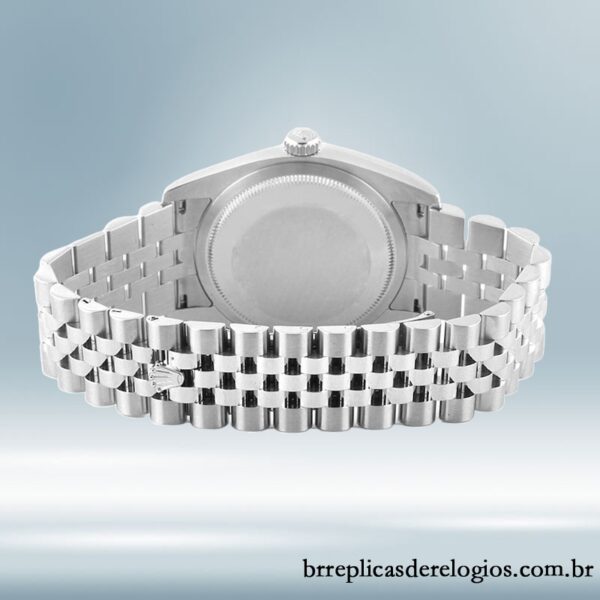 Rolex Datejust masculino 36mm 116200BKCAJ Tom prata Mostrador concêntrico preto - Image 4
