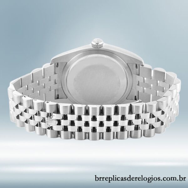 Rolex Datejust masculino 36mm 116200PSJ Tom prata Automático - Image 4