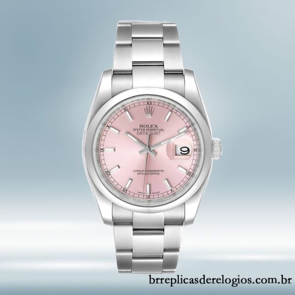 Rolex Datejust 36mm masculino 116200PSO pulseira de ostra - Image 2