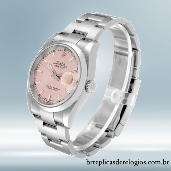 Rolex Datejust 36mm masculino 116200PSO pulseira de ostra - Image 3