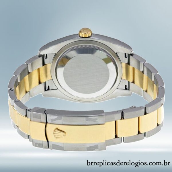 Rolex Datejust 116203BKMDO masculino 36mm Mostrador Preto Madrepérola - Image 4