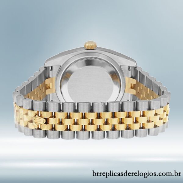 Rolex Datejust 116203BKSJ 36mm masculino Tom prata Automático - Image 4