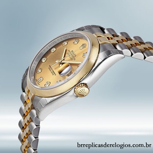 Rolex Datejust masculino 36mm 116203CDJ Tom prata Automático - Image 3