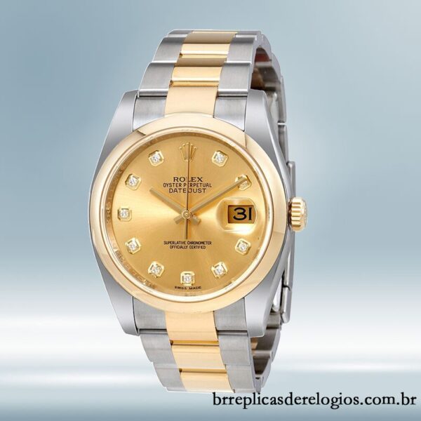 Rolex Datejust 116203CDO 36mm masculino Automático - Imagem 2