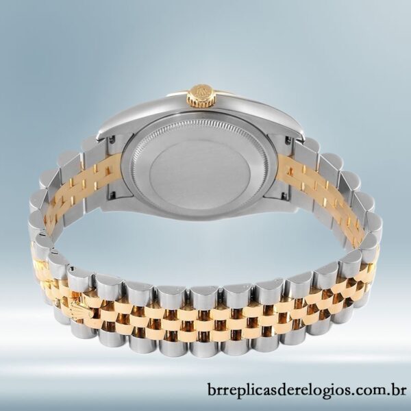 Rolex Datejust 36mm masculino 116233BKDJ mostrador preto - Image 4