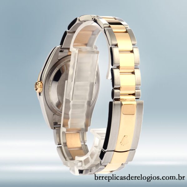 Rolex Datejust 36mm 116233BKSO masculino Tom prata - Image 4