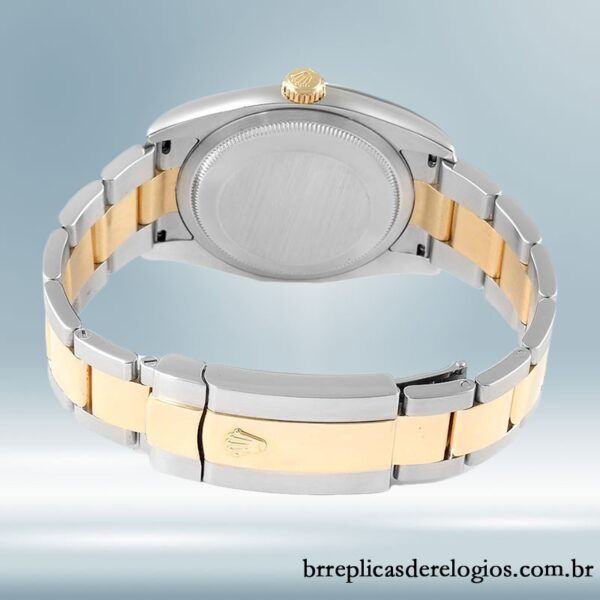 Rolex Datejust masculino 116233CDO 36mm pulseira de ostra Tom prata - Image 4