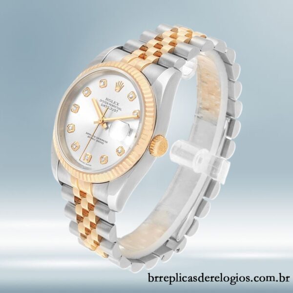 Rolex Datejust masculino 36mm 116233SDJ Pulseira do Jubileu - Image 3