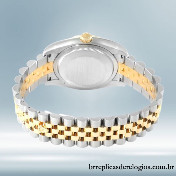 Rolex Datejust masculino 116233SSJ 36mm Pulseira do Jubileu Tom prata - Imagem 4