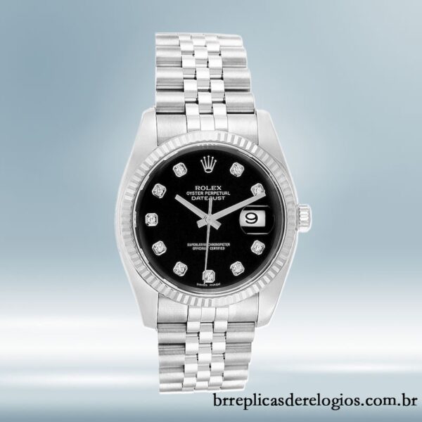 Rolex Datejust masculino 116234BKDJ 36mm Pulseira - Image 2