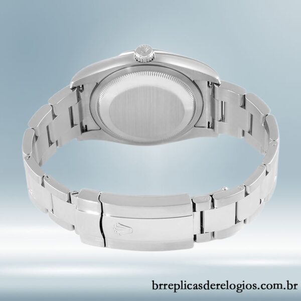 Rolex Datejust masculino 116234BKRO 36mm Tom prata - Image 4