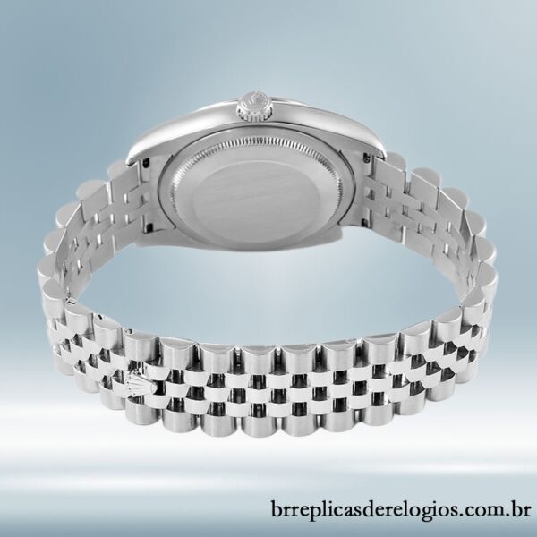 Rolex Datejust masculino 116234BLDJ 36mm Tom prata - Image 4