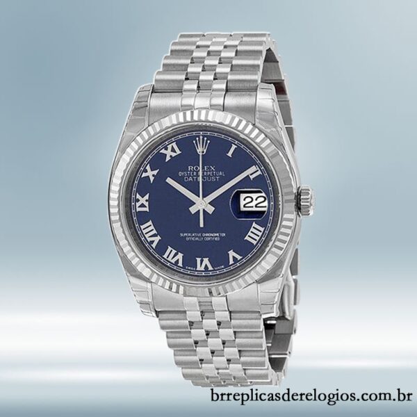 Rolex Datejust 36mm 116234BLRJ masculino mostrador azul - Image 2