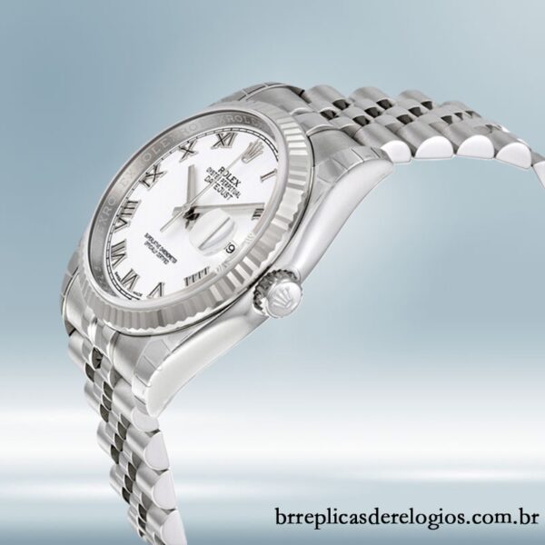 Rolex Datejust masculino 36mm 116234WRJ Pulseira do Jubileu Automático - Image 3