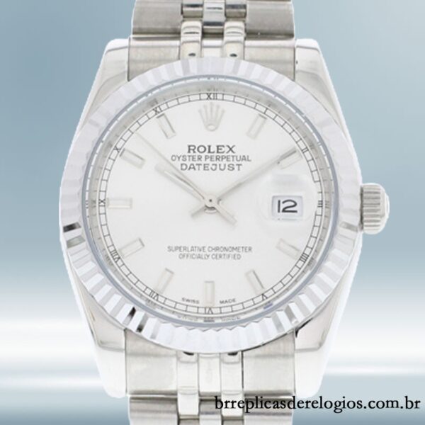Rolex Datejust 116234WSJ 41mm masculino Tom prata