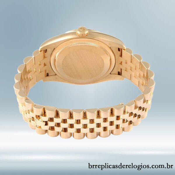 Rolex Datejust 116238 36mm masculino Tom de ouro - Image 4