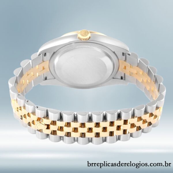 Rolex Datejust 36mm 116243BKMDJ masculino Tom prata - Image 4