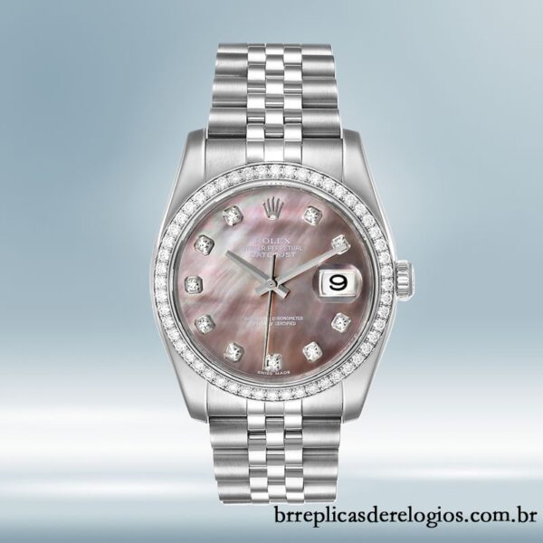 Rolex Datejust 116244BKMDJ masculino 36mm Madrepérola Automático - Image 2
