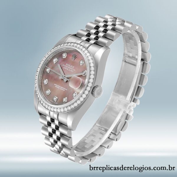 Rolex Datejust 116244BKMDJ masculino 36mm Madrepérola Automático - Image 3