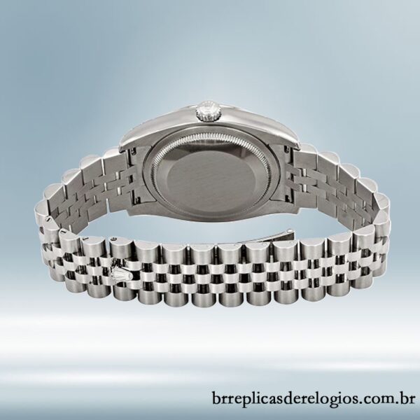 Rolex Datejust 116244MDJ masculino 36mm Tom prata Automático - Imagem 4
