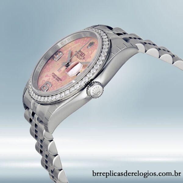 Rolex Datejust masculino 36mm 116244PFAJ Pulseira Automático - Image 3