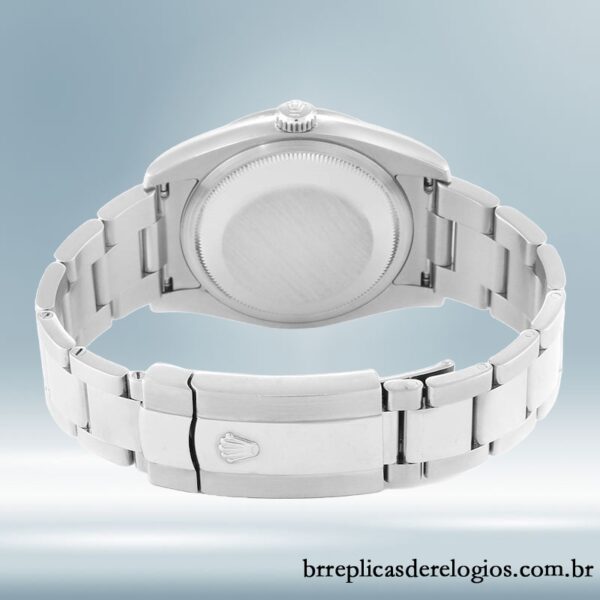 Rolex Datejust 116244SJDO 36mm masculino pulseira de ostra Mostrador Prateado - Image 4