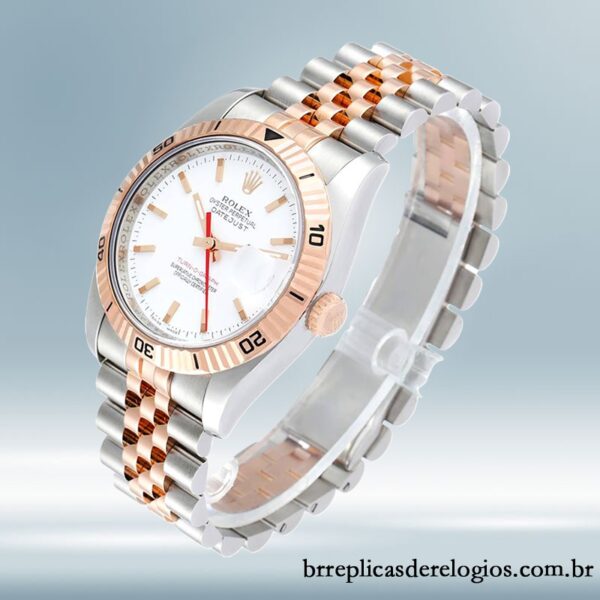 Rolex Datejust Turn-o-graph 116261 masculino 36mm Pulseira Jubileu/Pulseira Ostra - Image 3