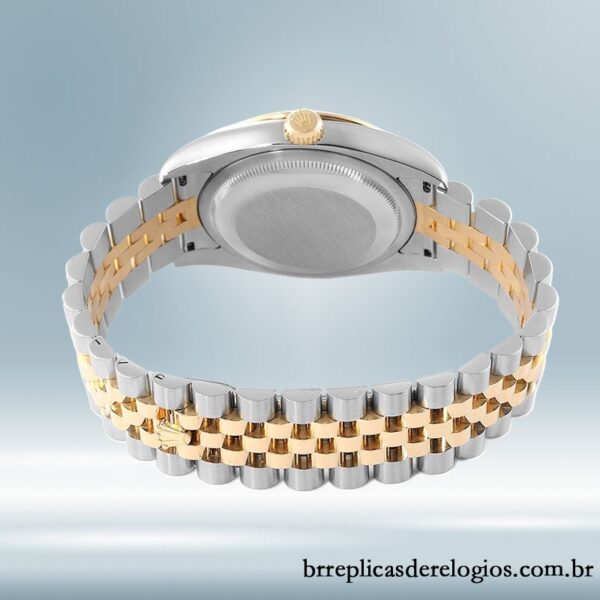 Rolex Datejust Turn-o-graph 116263 masculino 36mm mostrador champanhe Pulseira Jubileu/Pulseira Ostra - Image 4