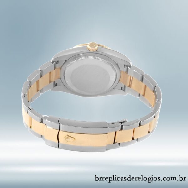 Rolex Datejust Turn-o-graph 116263 36mm masculino Tom prata - Imagem 4