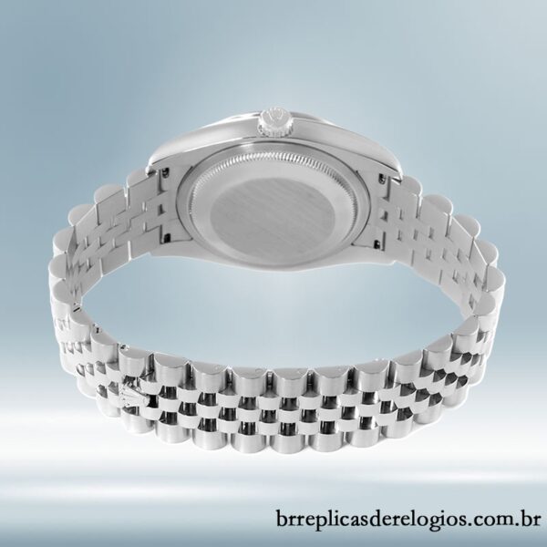 Rolex Datejust Turn-o-graph 36mm masculino 116264 Tom prata - Imagem 4