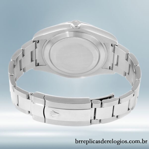 Rolex Datejust masculino 41mm 116300WSO Tom prata pulseira de ostra - Imagem 4