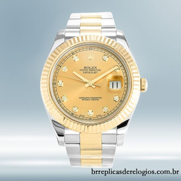 Rolex Datejust 36mm masculino 116333-72213G Pulseira - Imagem 2