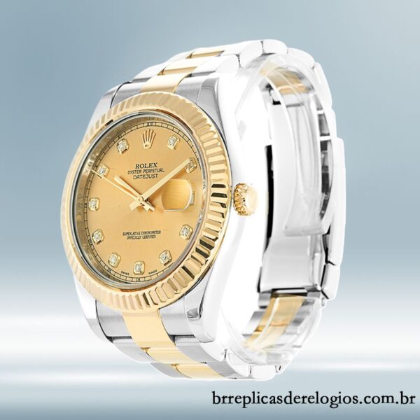 Rolex Datejust 36mm masculino 116333-72213G Pulseira - Imagem 3