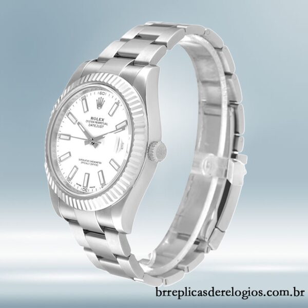 Rolex Datejust masculino 116334 41mm Automático Tom prata - Image 3
