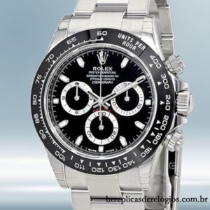 Rolex Daytona m116500ln-0002 masculino 40mm mostrador preto