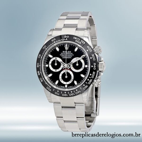 Rolex Daytona m116500ln-0002 masculino 40mm mostrador preto - Image 2