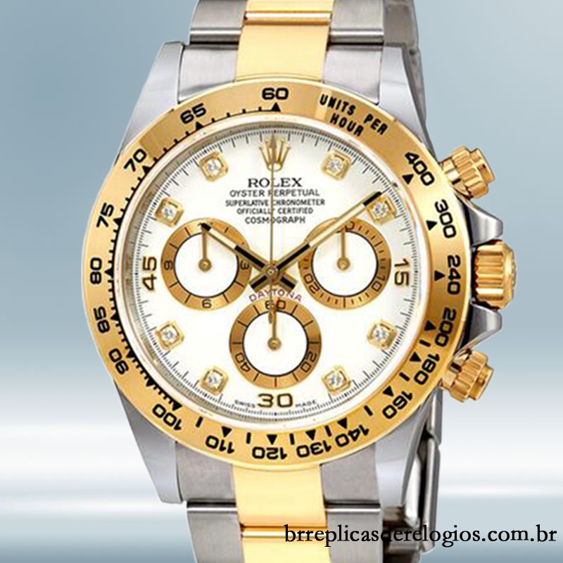 Rolex Daytona masculino 116503WDO 40mm mostrador branco Autom tico
