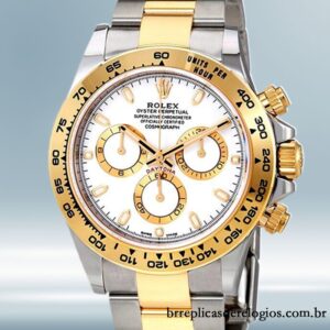 Rolex Daytona masculino 40mm 116503WSO Tom prata