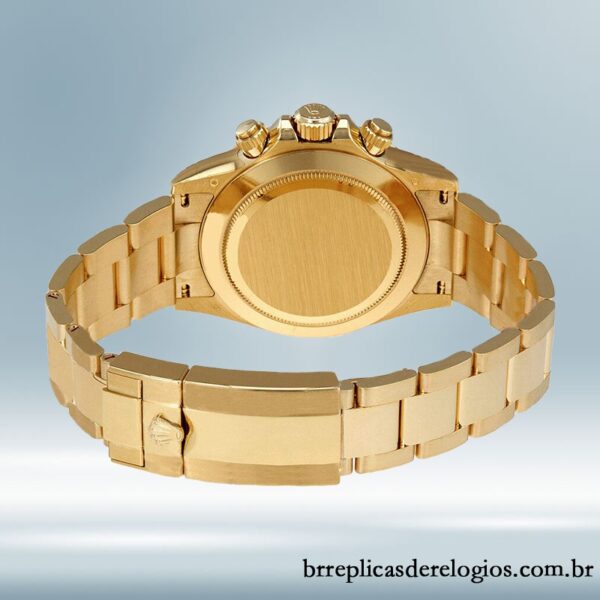 Rolex Daytona masculino 40mm 116508BKDO tom de ouro amarelo - Image 4