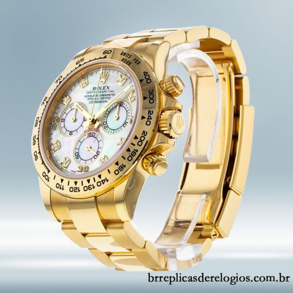 Rolex Daytona 116508WMDO masculino 40mm Automático Pulseira - Imagem 3