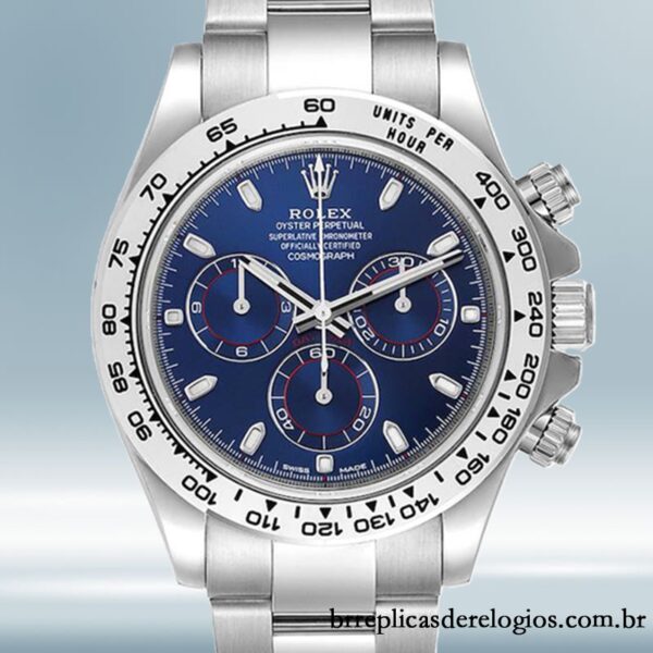 Rolex Daytona masculino 40mm m116509-0071 Tom prata