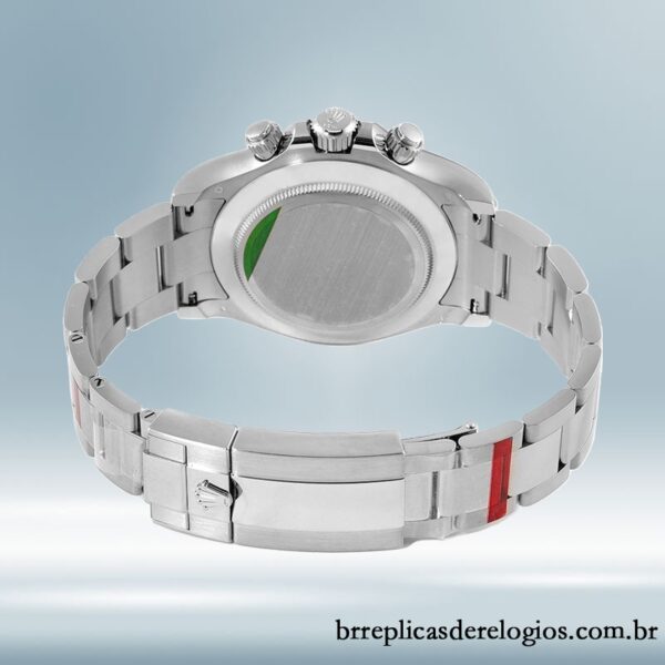 Rolex Daytona masculino 40mm m116509-0071 Tom prata - Image 4