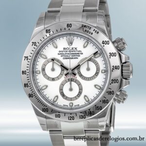 Rolex Daytona masculino 40mm 116520-WSO mostrador branco