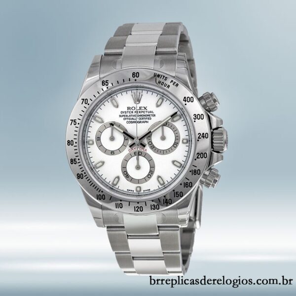 Rolex Daytona masculino 40mm 116520-WSO mostrador branco - Image 2