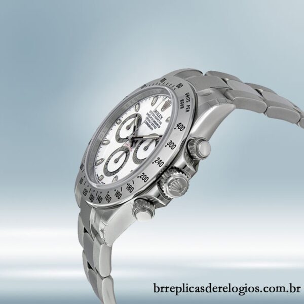 Rolex Daytona masculino 40mm 116520-WSO mostrador branco - Image 3